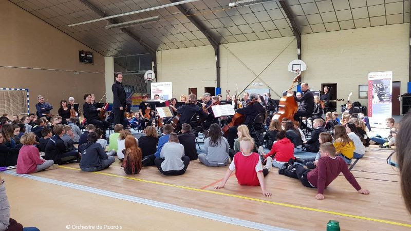 Les actions pédagogiques de sensibilisation et de transmission de l'Orchestre de Picardie
